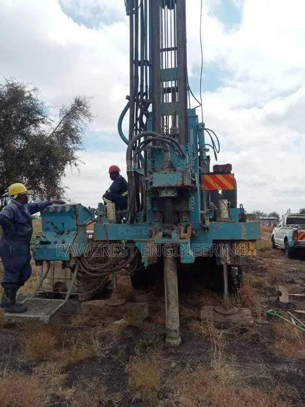 Borehole Sinking Solar Tank Installation.