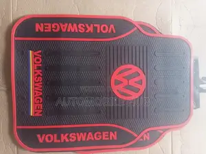 Volkswagen Floor Mats 5pcs Red and Black