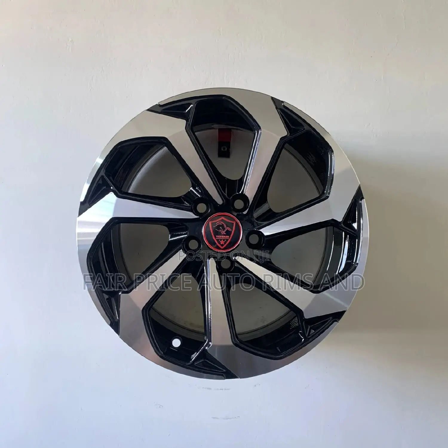 Rims Size 15/5/100 Solver Plain and Blacksilver