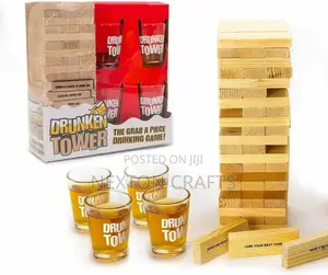 Jenga Drinking Game, Drunken Tower