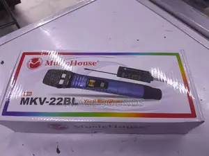 Wireless Vocal Microphone Single - Blue