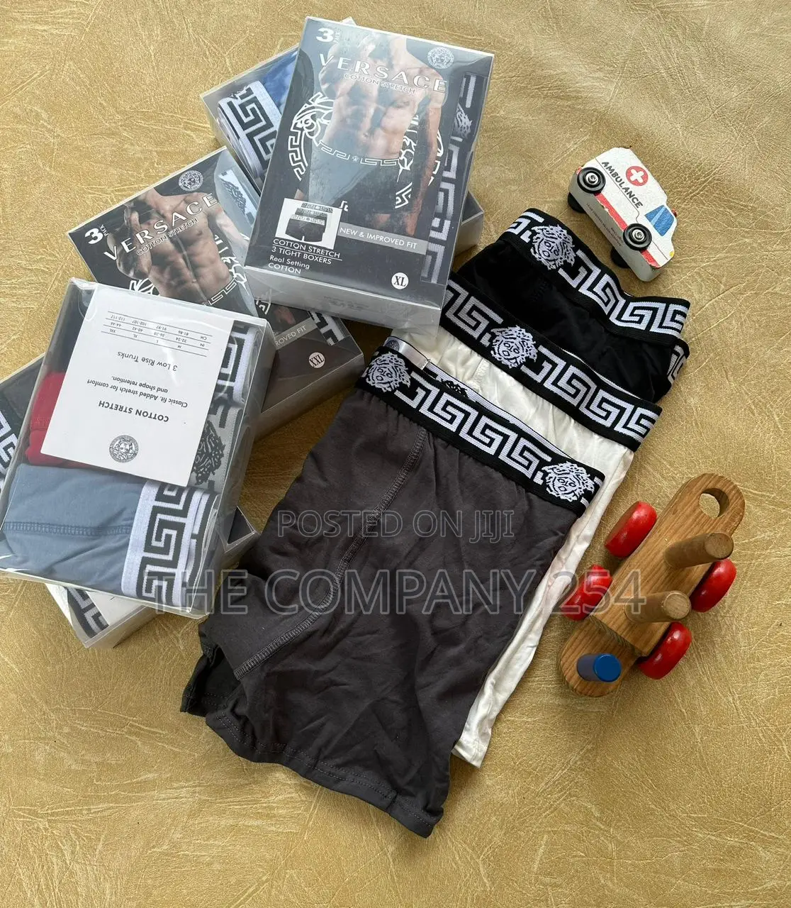 Calvin Klein Versace Nike Quality Mens Boxer Shorts
Ksh1,499