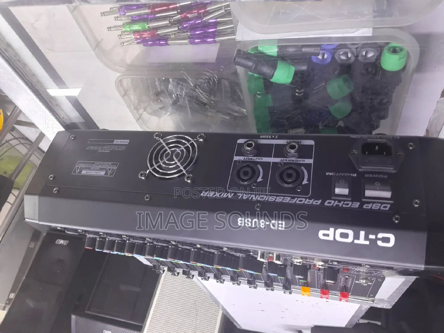 Powered Mixer 8channel (Portable)