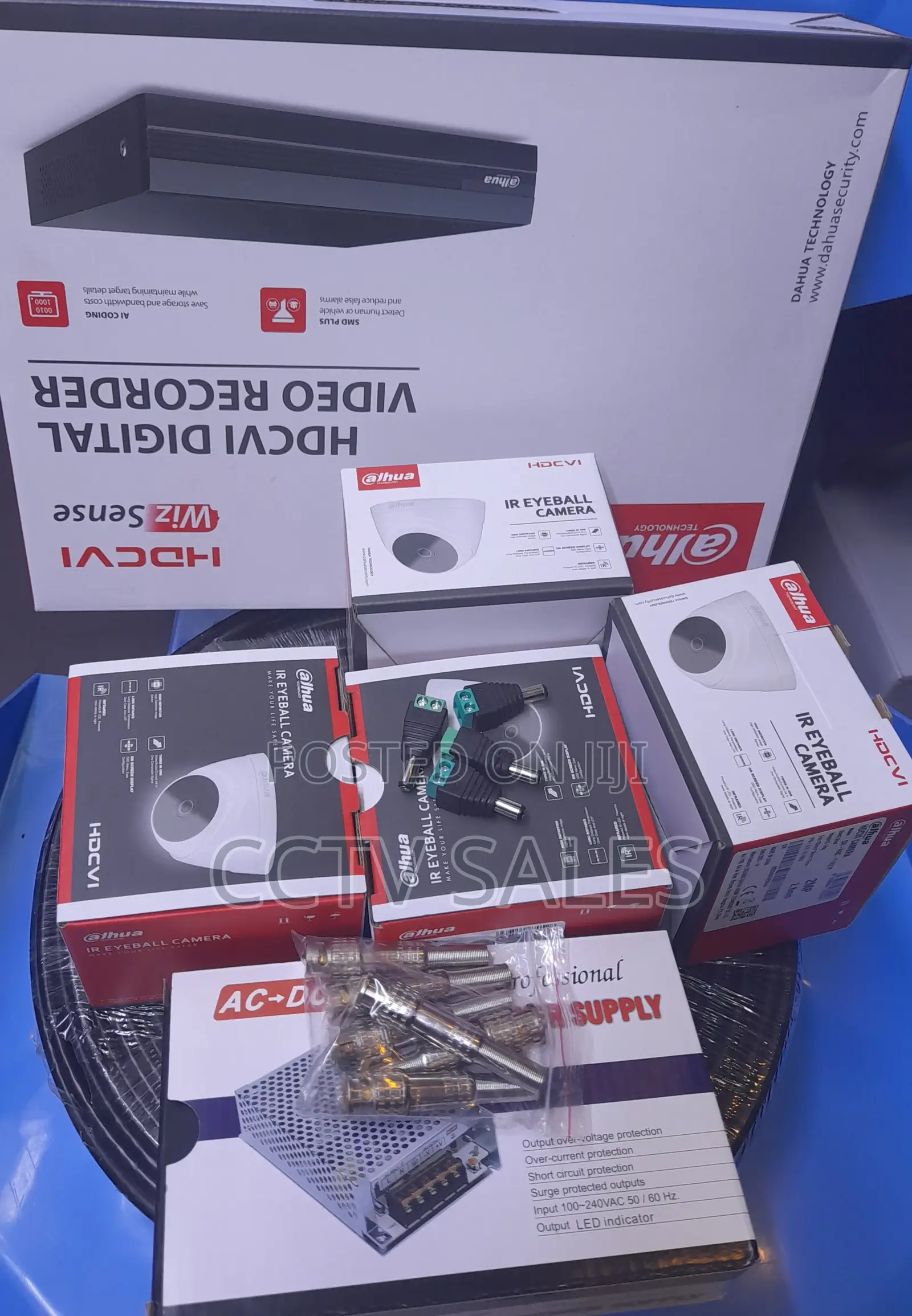 Dahua CCTV Security Cameras / Dahua 4 Channel Kit