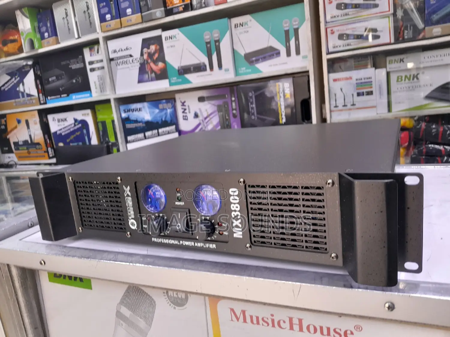 Power Amplifier Omax Mx3800