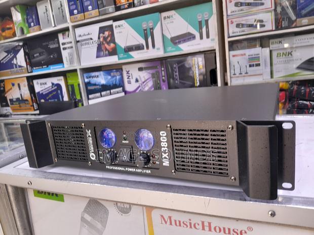 Power Amplifier Omax Mx3800 - main view