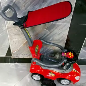 Red Kids Push Car Restocked