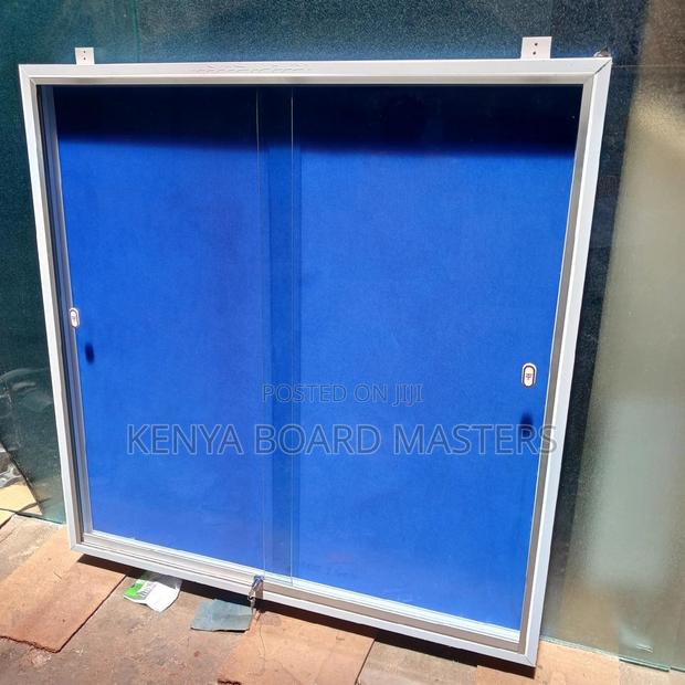 Notice Board Notice Board. Lockable 4x3ft Notice Board - thumbnail 2