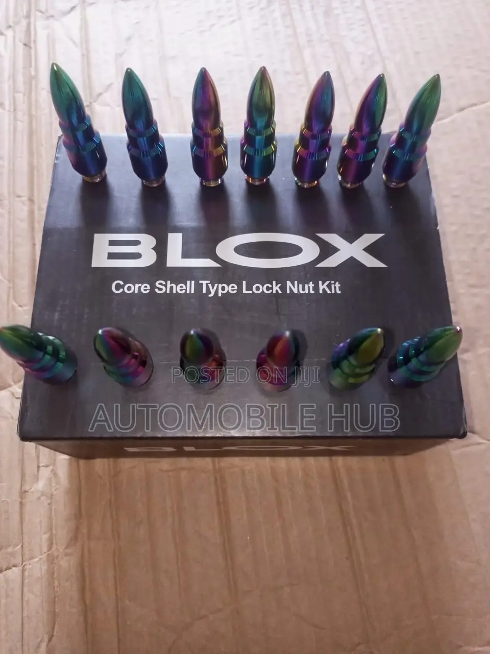 Car Nut Bullet Nuts 20 Pieces- Rim Bullet Nuts