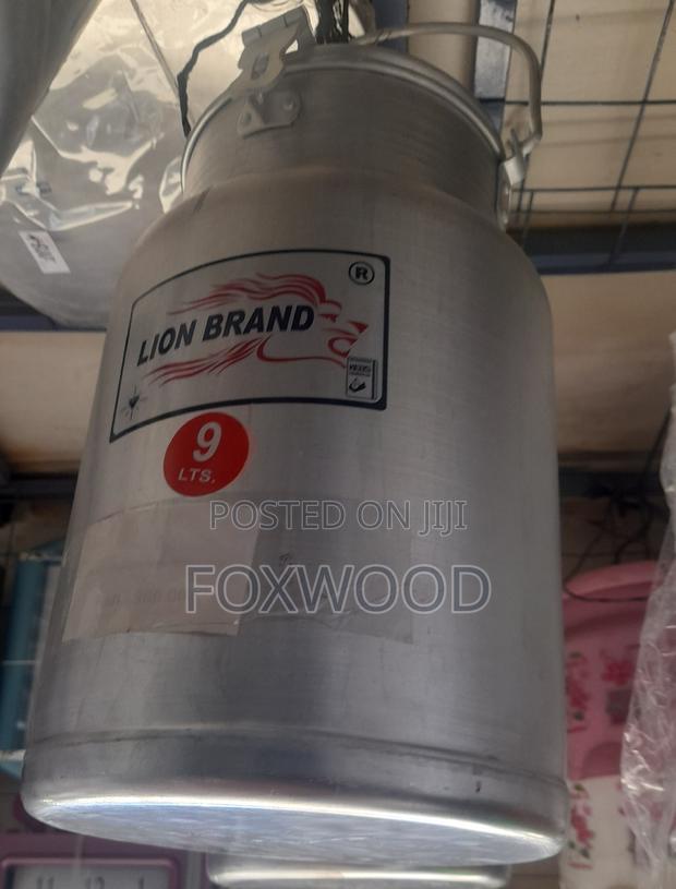 Lion Brand Aluminum Milk Can With Lock 9ltrs. - thumbnail 6