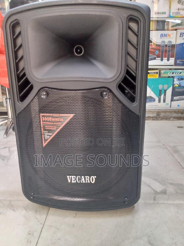 Powered Speaker 15inch With 2 Wireless Microphones ( Bns30) - main view