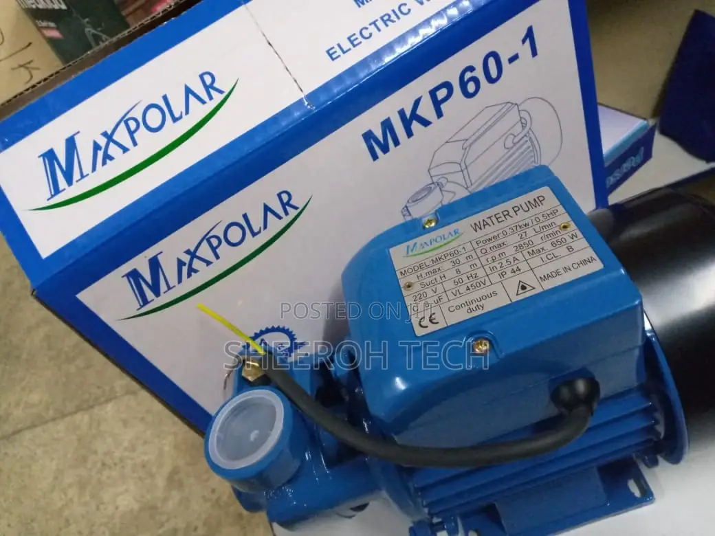 Maxpolar Electric Water Pump 0.5hp