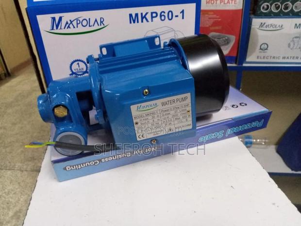 Electric Water Pump 0.5hp Maxpolar