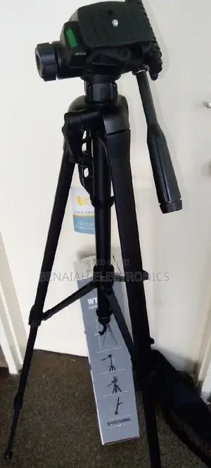 Wt-3560 Camera Tripod Stand With Aluminum Fluid Head
