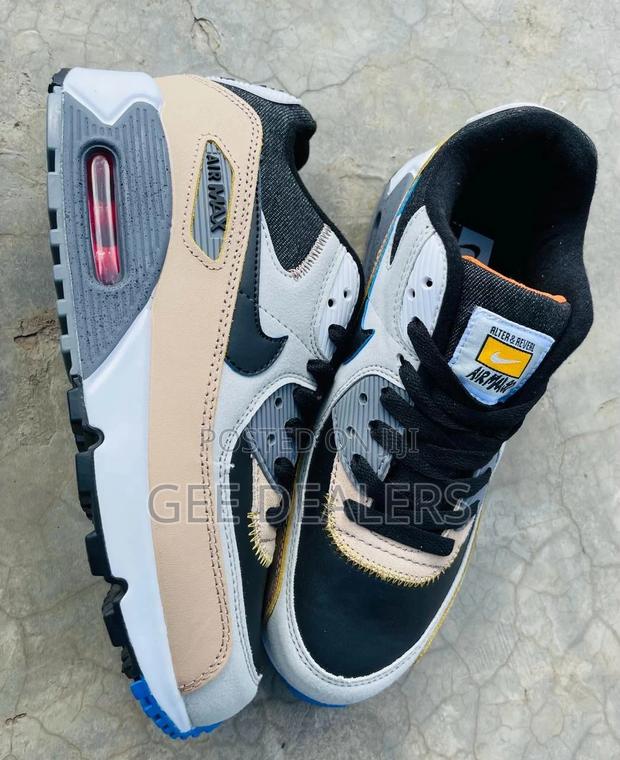 Airmax 90 Grey Fog Sneakers - thumbnail 2