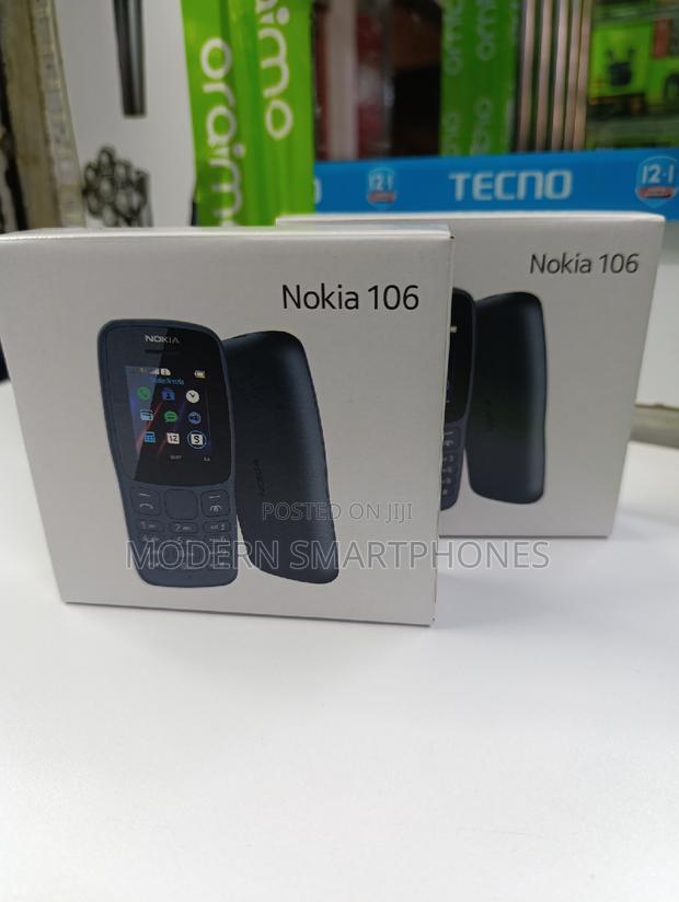New Nokia 106 Black - main view