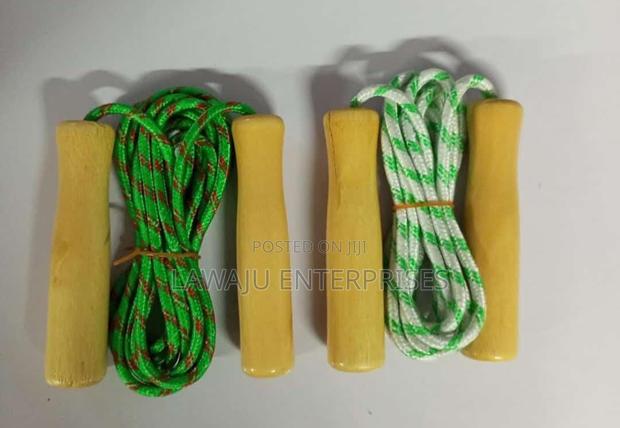 Wooden Handle Skipping Rope - main view
