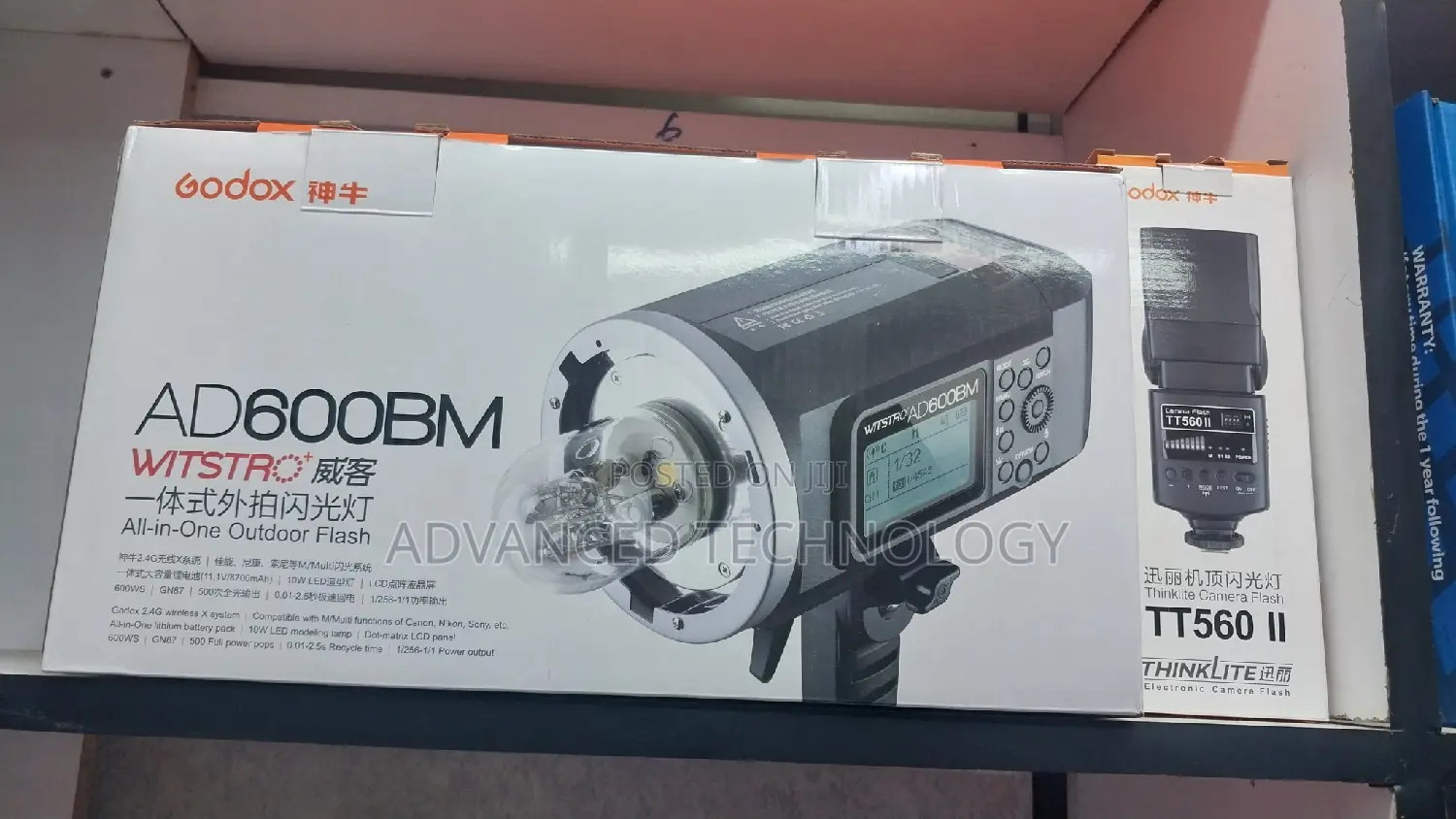 Godox Ad600bm Strobe Light New