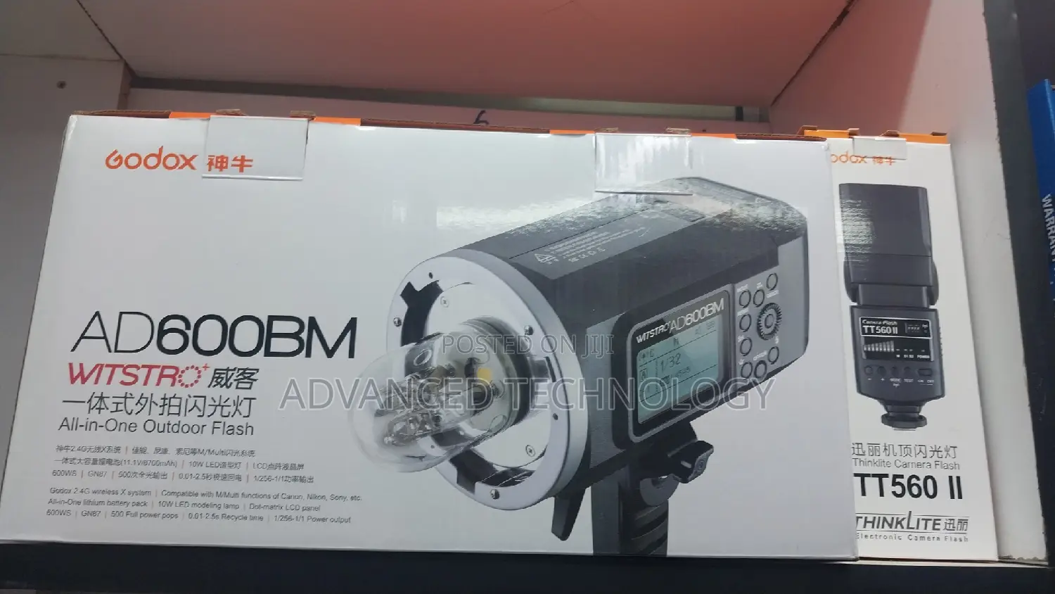 Godox Ad600bm Strobe Light New