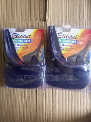 4pcs Universal Mudflaps Mudguards Black Rubber