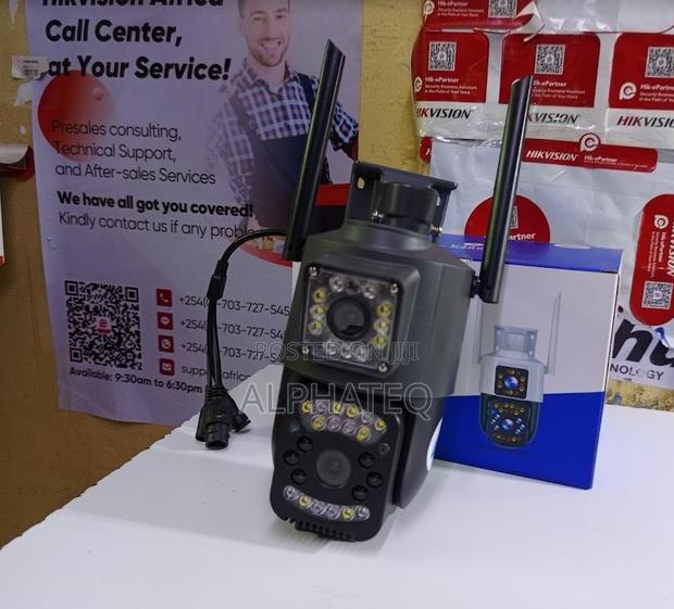 4G Dual Lens Camera V380 Simcard Camera 4G Dual Lens CCTV 4G
