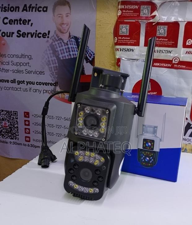 ^ Dual Lens Camera V380 Simcard-Camera 4G Dual Lens Camera.^