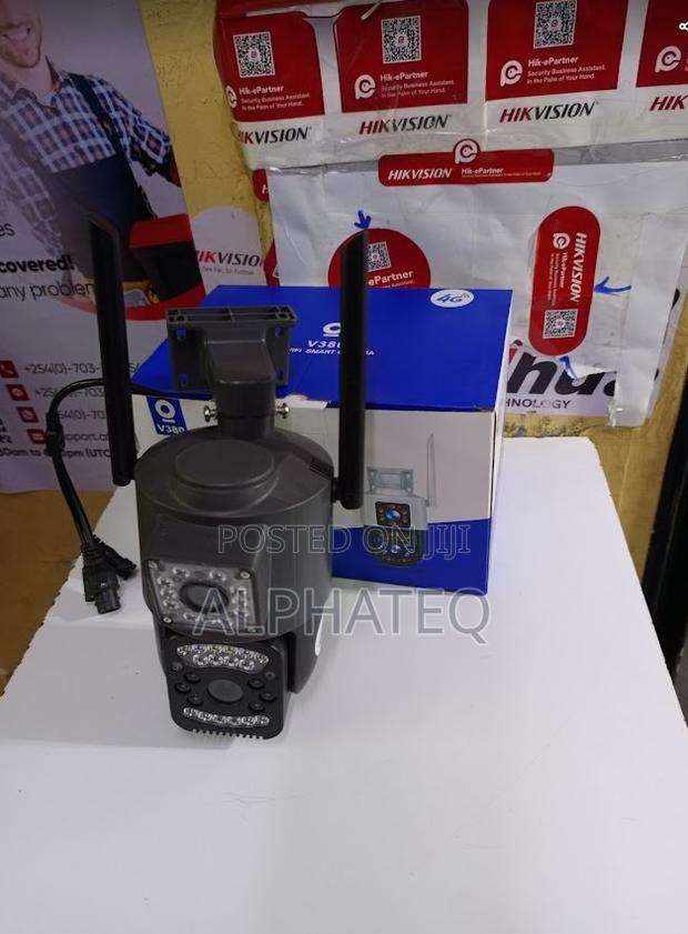 V380 2mp 4G CCTV Camera Outdoor Dual Lens CCTV 4G Camera - main view