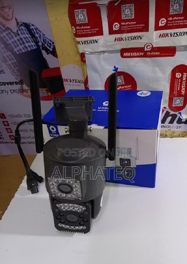 4G Dual Lens Camera V380 Simcard Camera 4G /Widual Lens CCTV