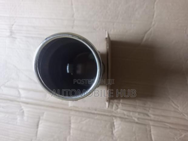 Car Universal Muffler Tip Exhaust Pipe Silver