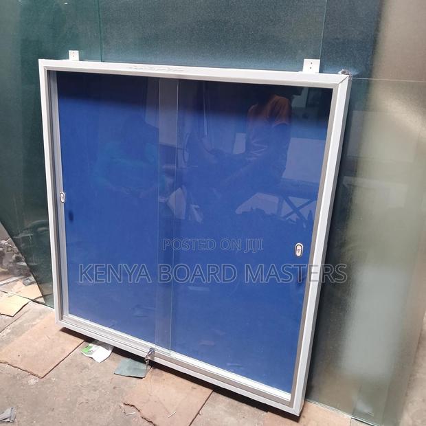 Notice Board Notice Board, Lockable Notice Boards 4x3ft - main view