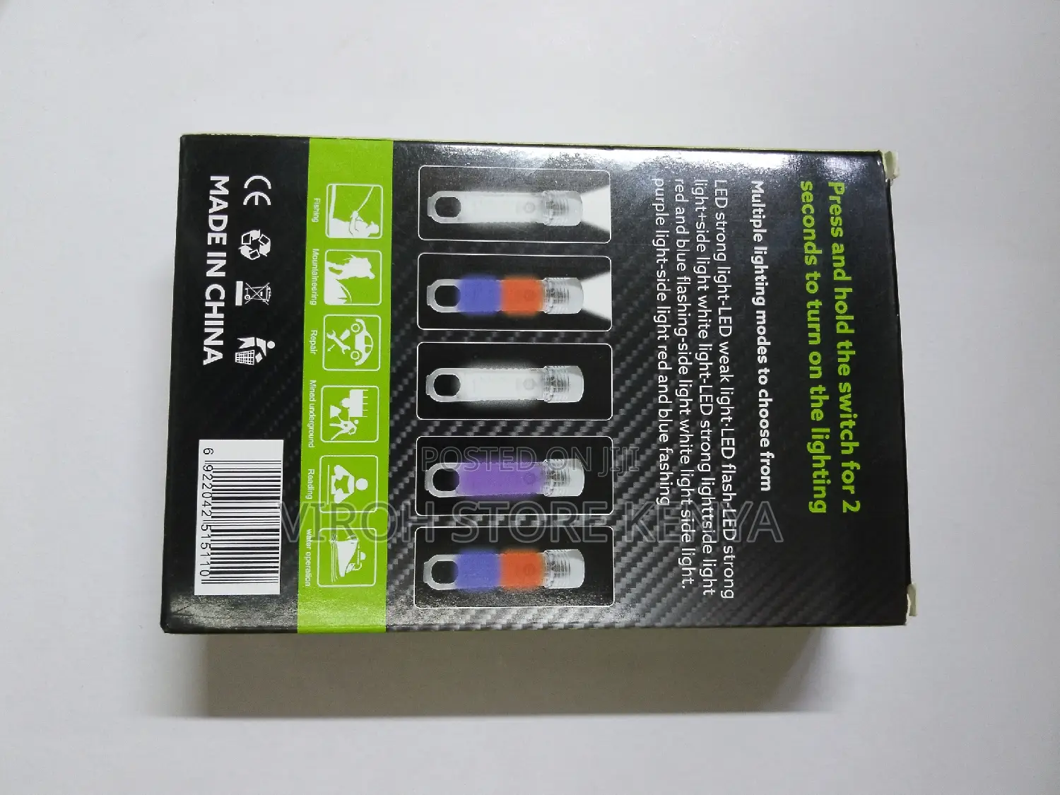 A78 Mini Flashlight With Zoom Type C Charger Bright Torch