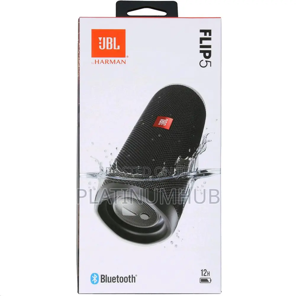 Black JBL Flip 5 Hr7