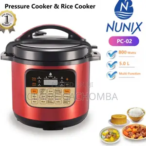 5L Nunix PC-02 Electric Pressure Cooker Multi Functional