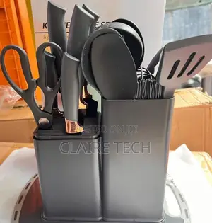 Grey 19 PCS Silicon Spoons