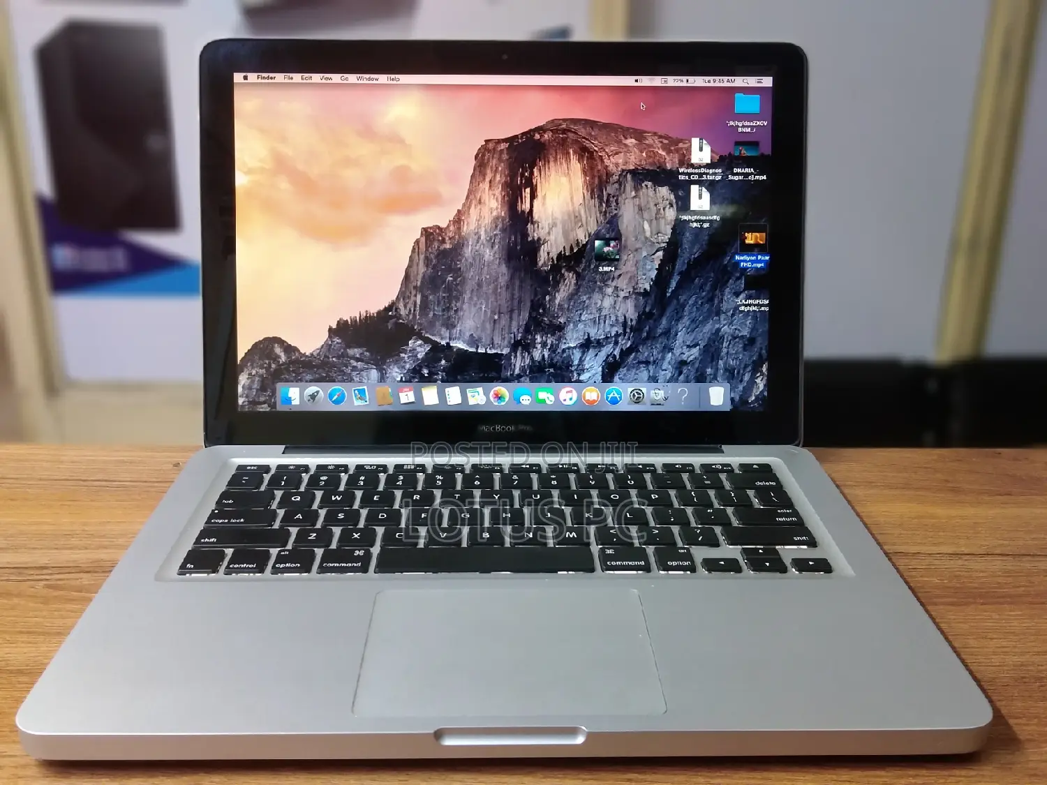 Laptop Apple MacBook 2012 4GB Intel Core I5 HDD 500GB