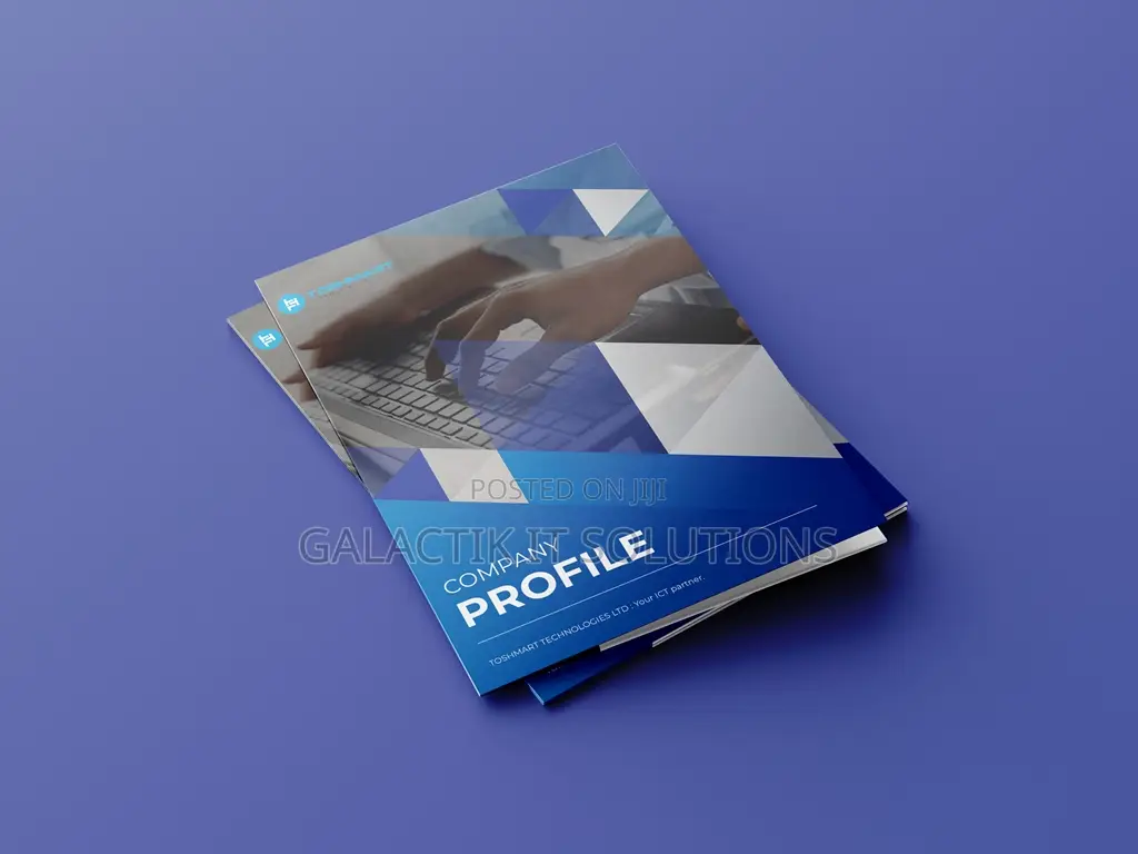 Elegant Company Profile Design - First Impressions Matter