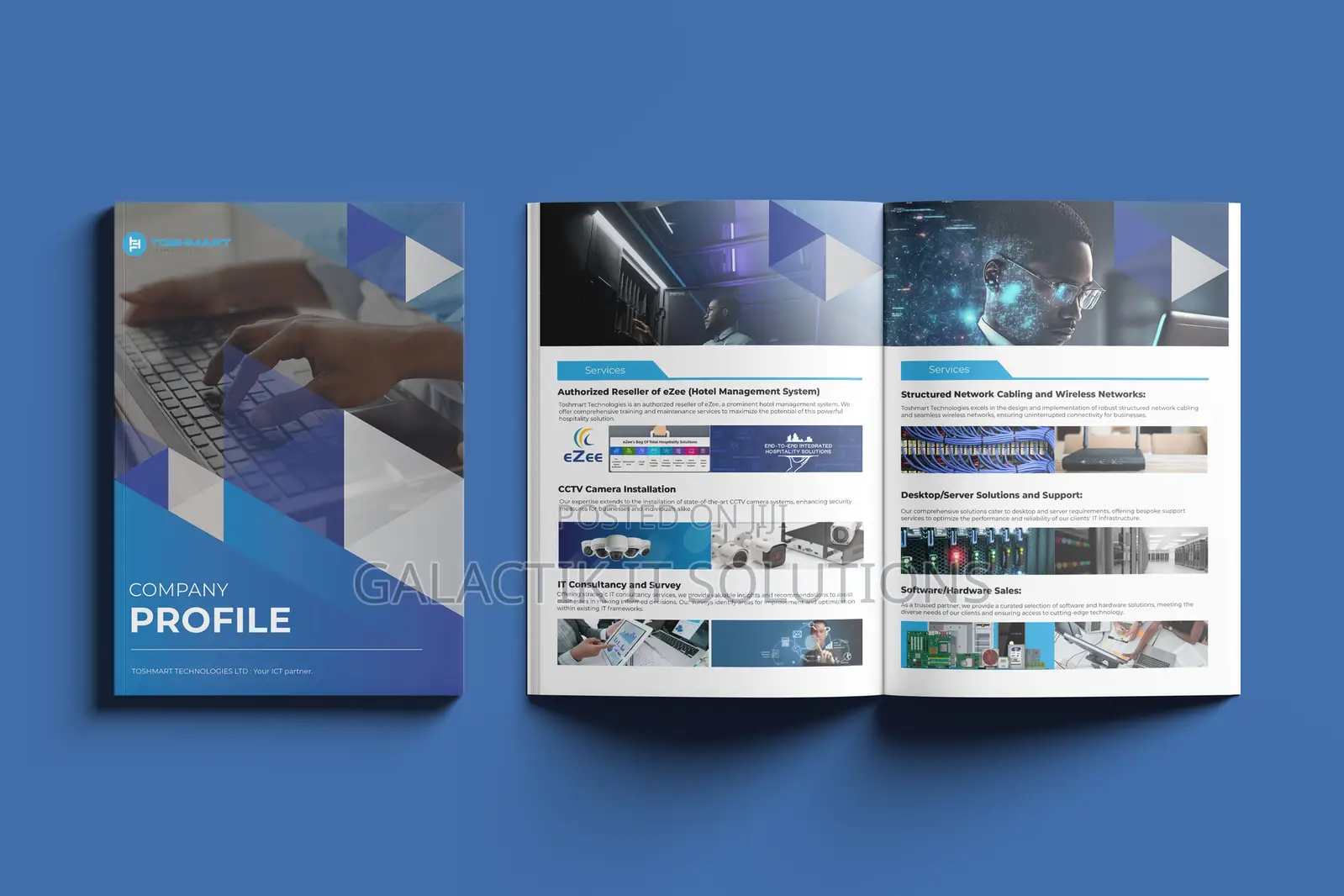 Elegant Company Profile Design - First Impressions Matter