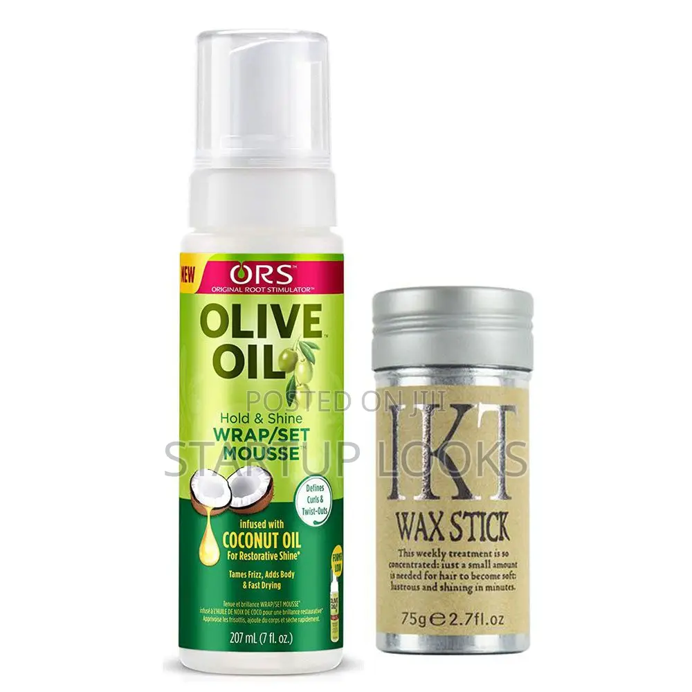 Wax Stick and Hair Mousse