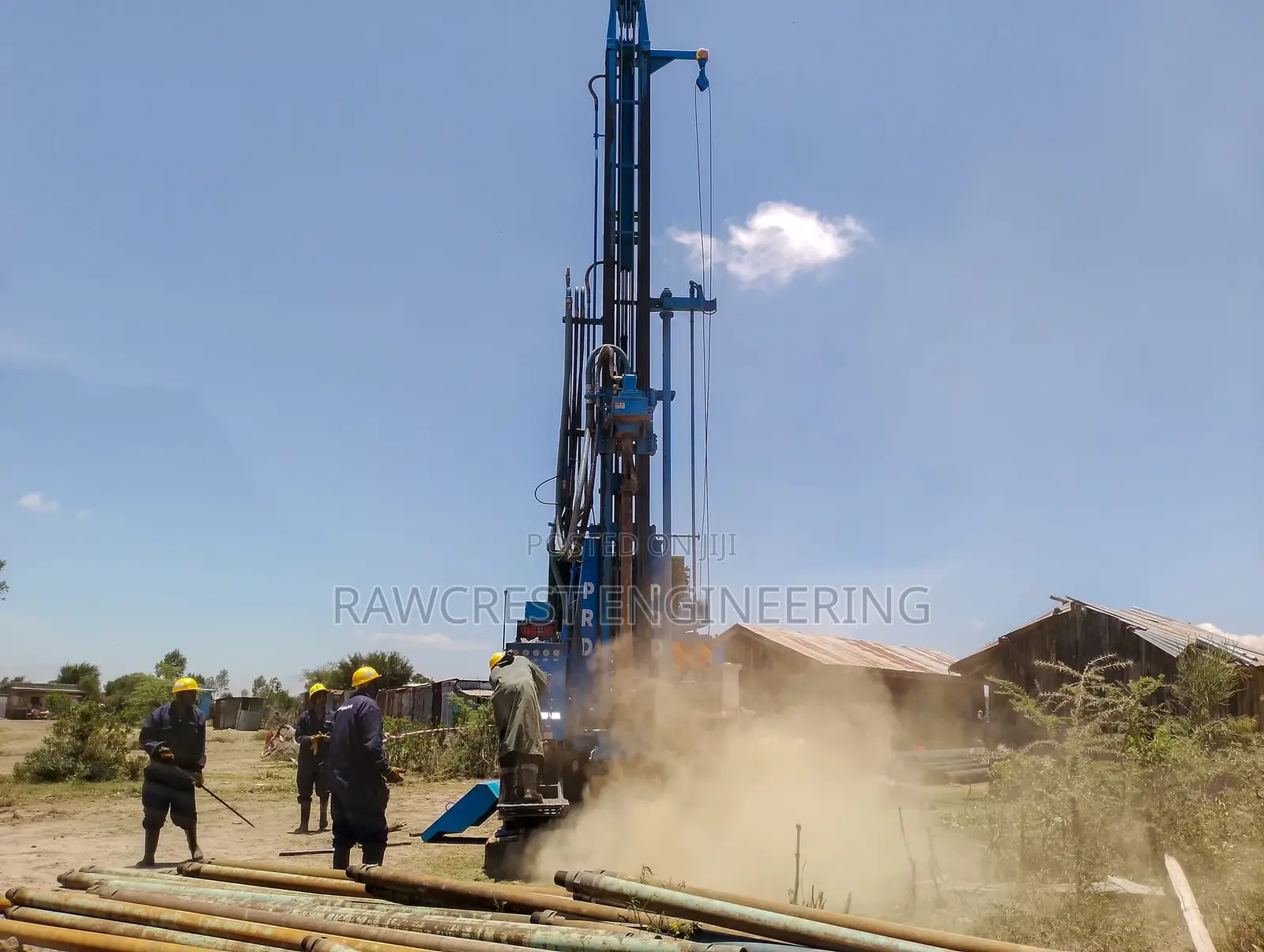 Borehole Drilling\ Solar Tank Installation