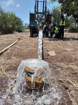 Borehole Drilling\ Solar Tank Installation