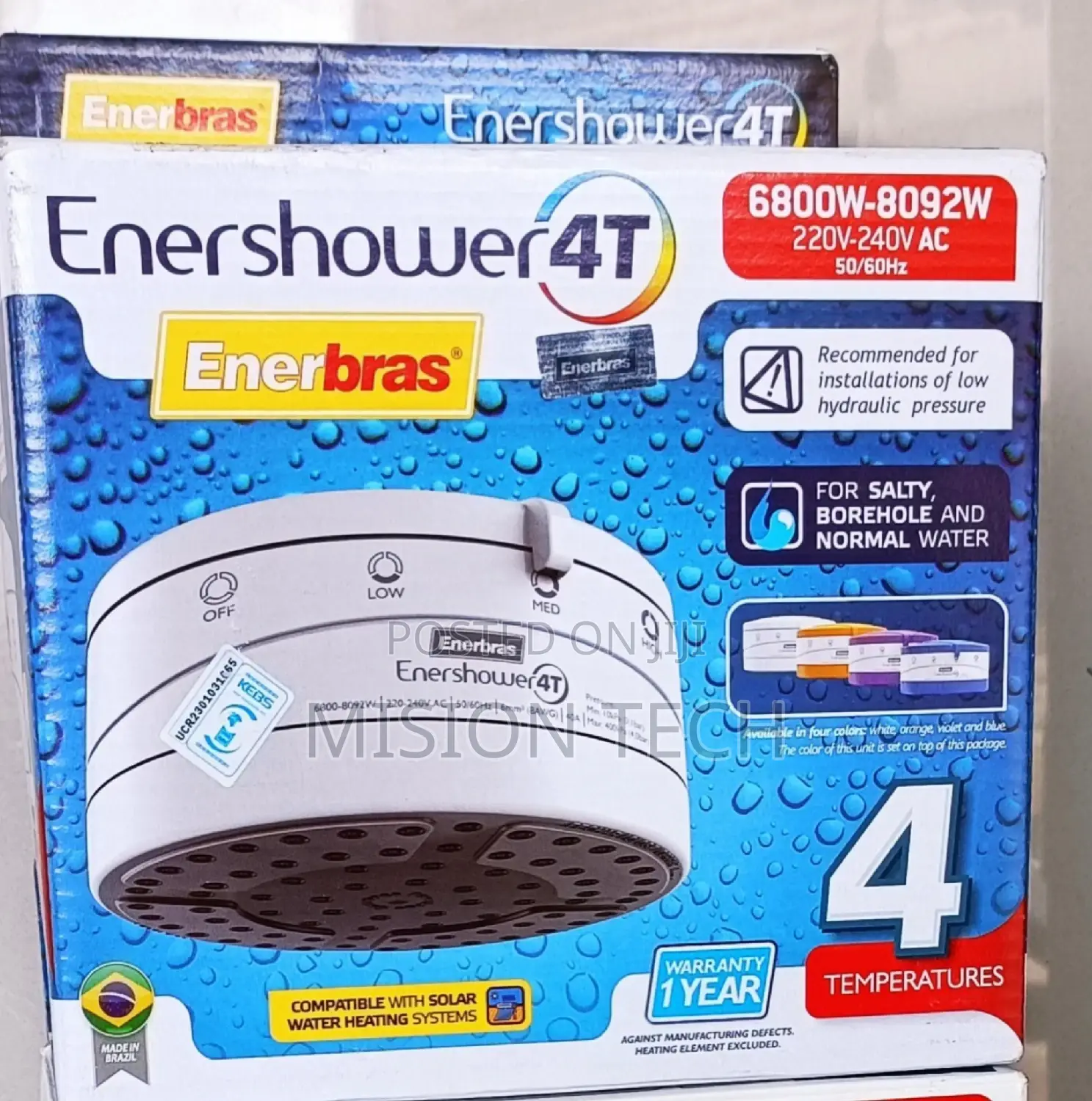 Enershower 4t