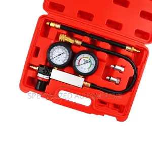 Petrol Engine Cylinder Leak Down Compression Test Kit