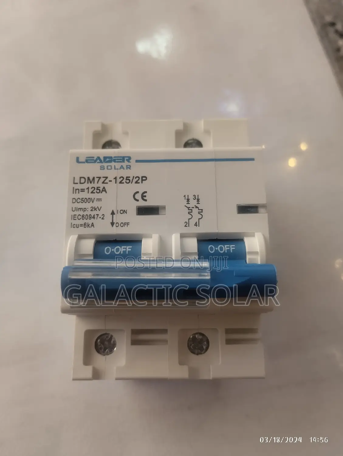 125a DC MCB