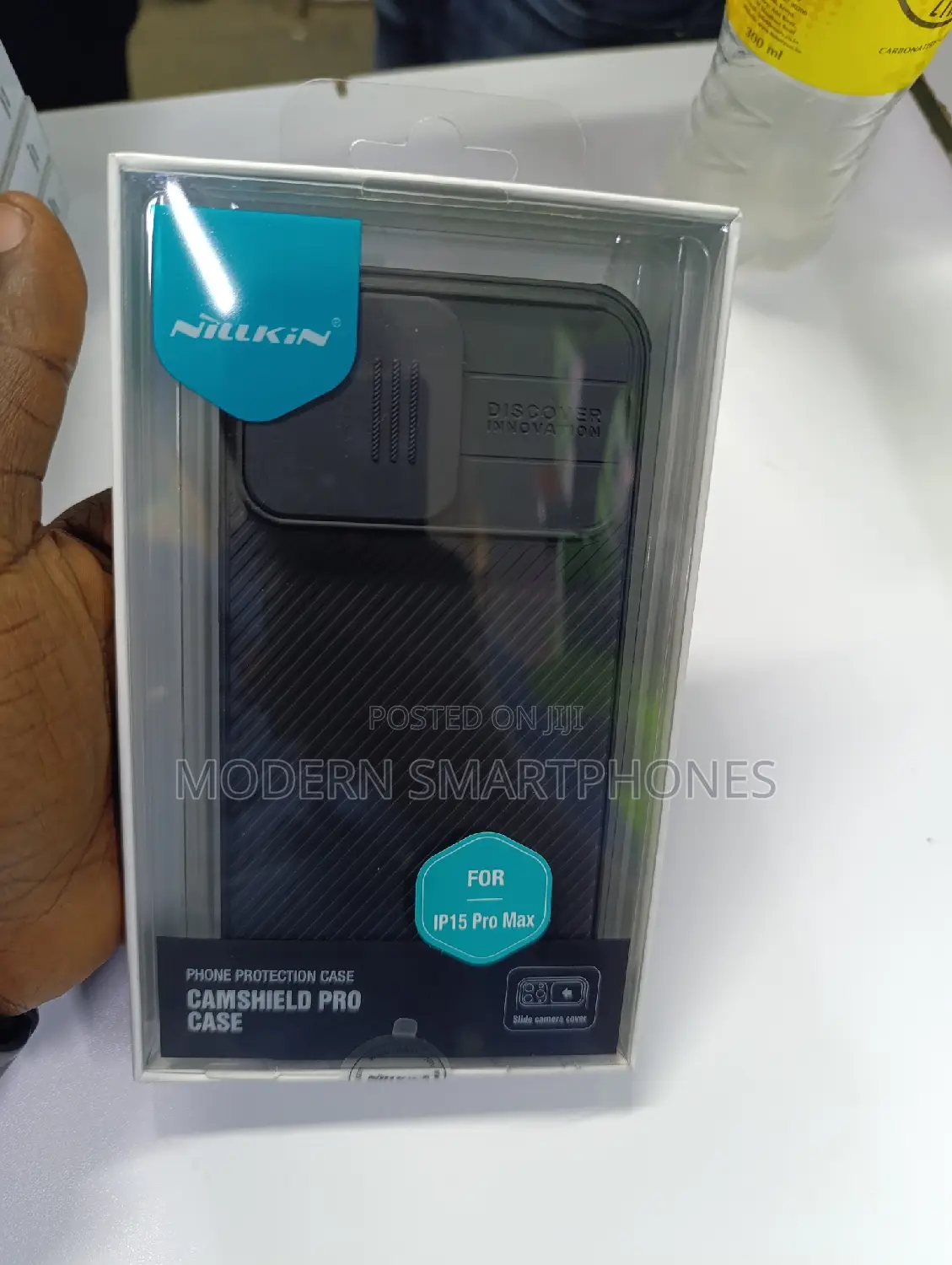 iPhone 15 PRO Max Nillkin Camshield PRO Hybrid Case -Black