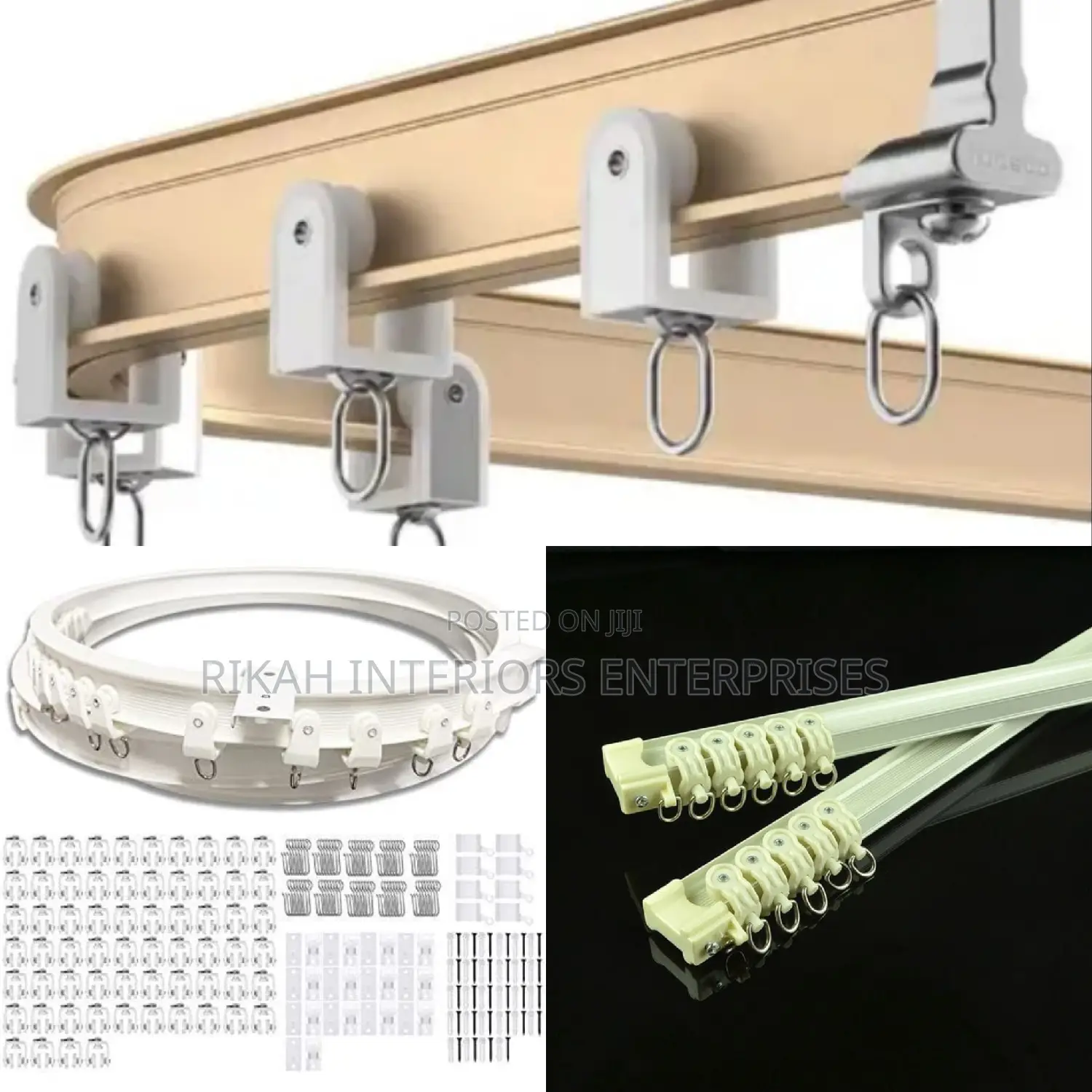 Aluminium Bendable Curtain Rails Bendable Rail