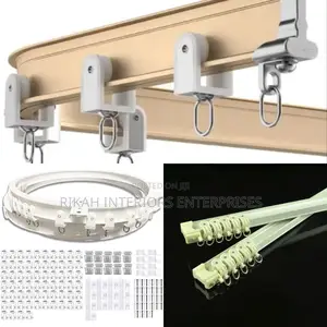 Aluminium Bendable Curtain Rails Bendable Rail