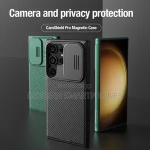 NILLKIN Samsung Galaxy S24 Ultra Phone Case Slide Cover