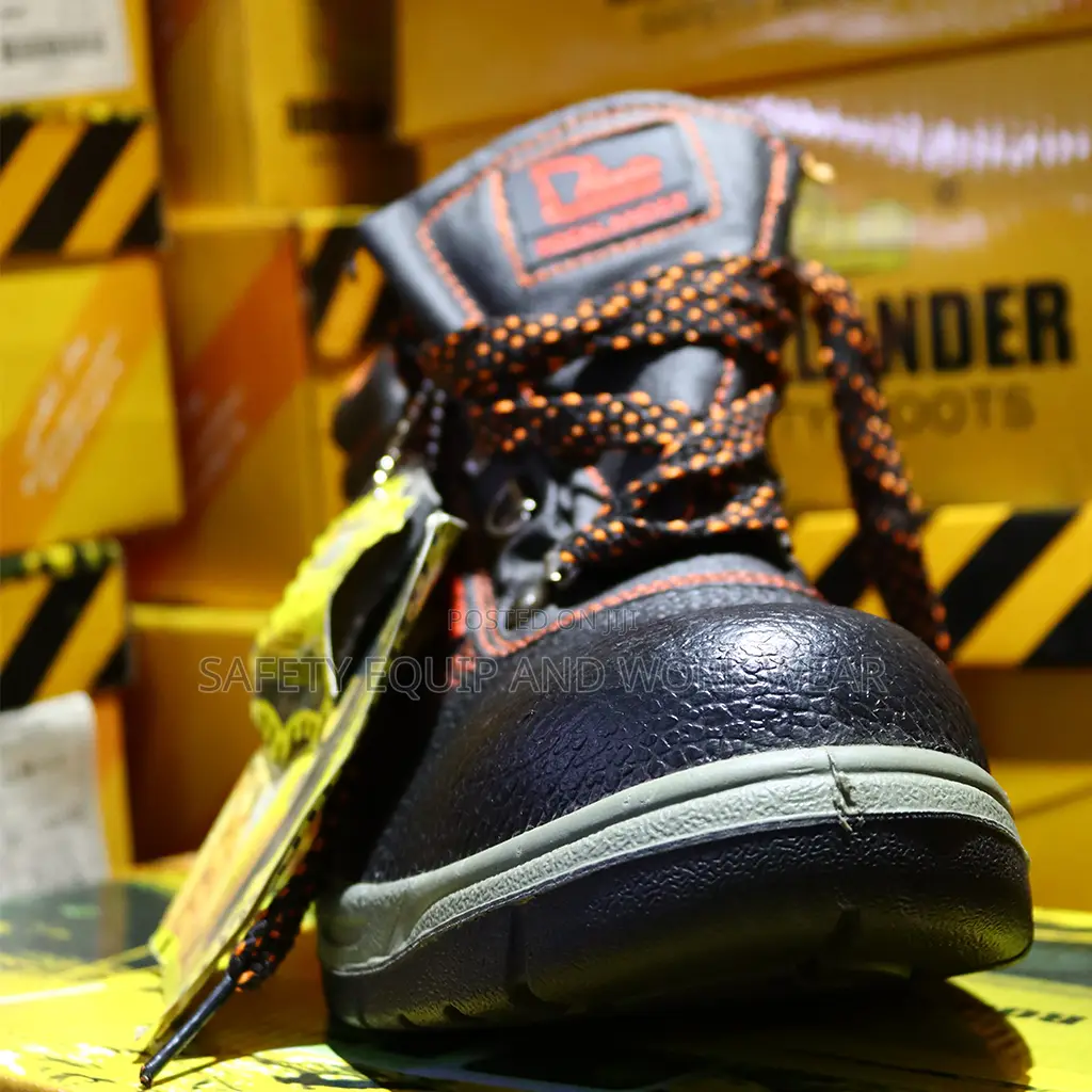Genuine Breathable Leather S3 Safety Boots