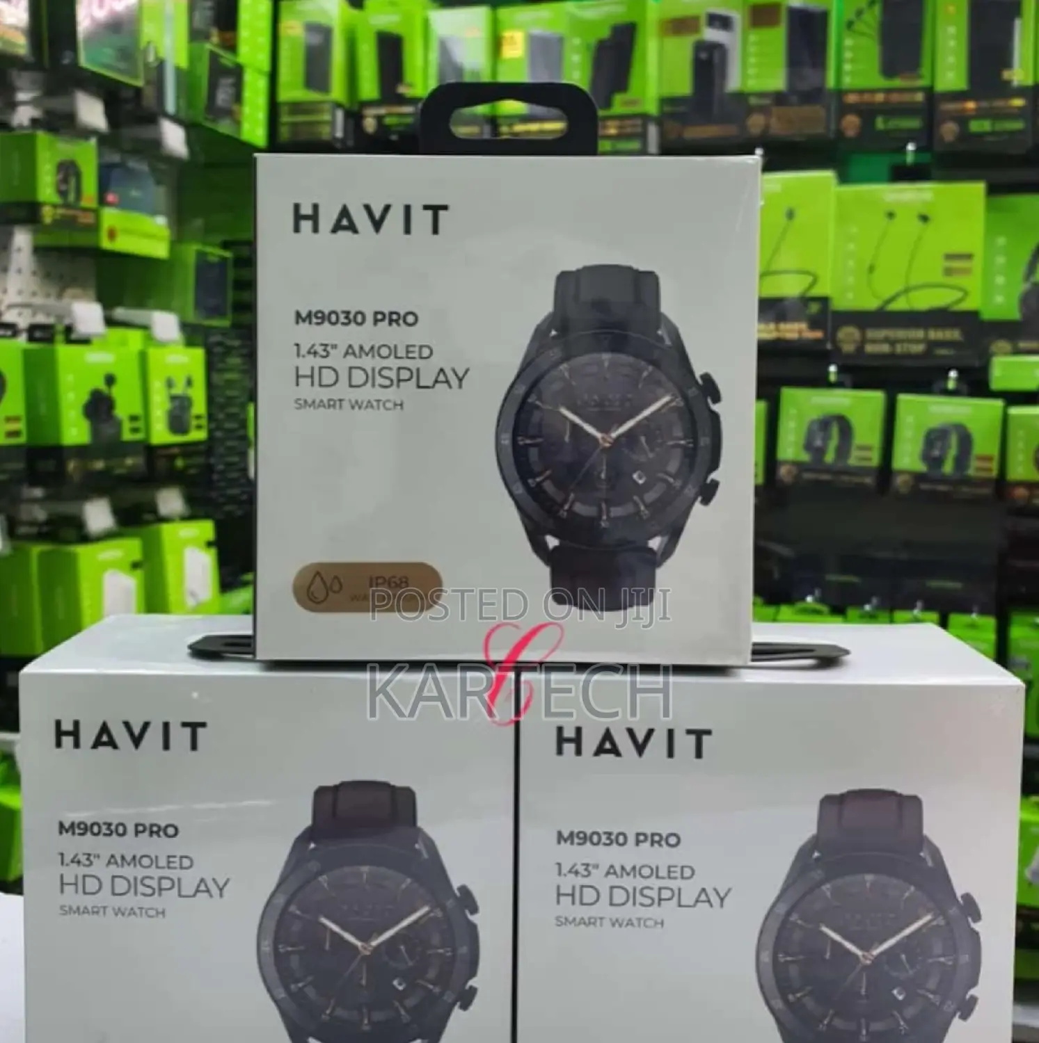 Havit M9030 Pro Amoled HD Display Smart Watch