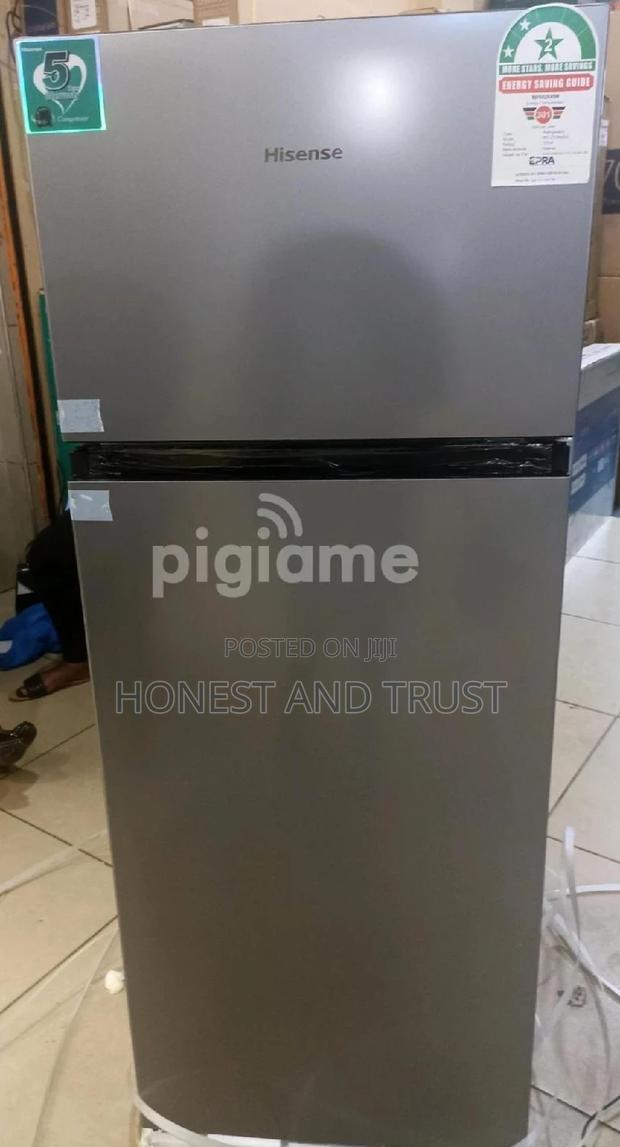 Hisense Fridge REF205DR 205litres Double Door Silver